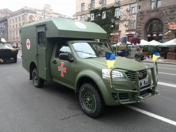 Санитарные проблемы украинской армии: «Богдан-2251»